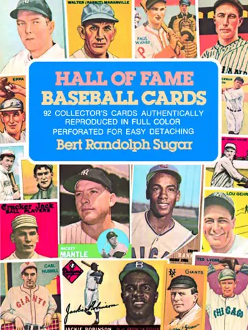Cover of Hall of Fame Baseball Cards
