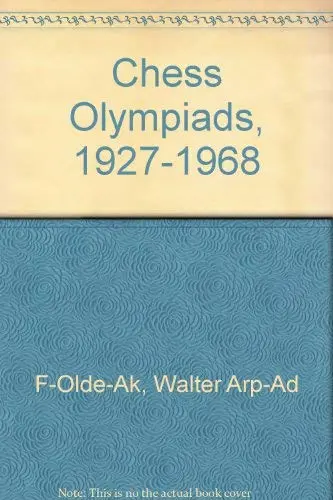 Cover of Chess Olympiads, 1927-1968