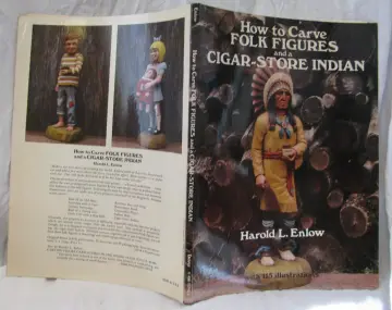 Cover of How to Carve Folk Figures and a Cigar-store Indian
