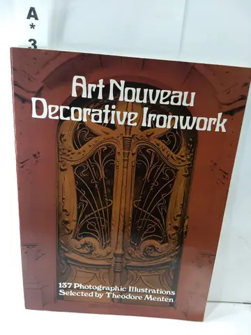 Cover of Art Nouveau Decorative Ironwork