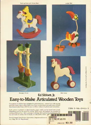 Cover of Easy-to-Make Articulated Wooden Toys