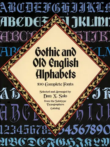 Cover of Gothic and Old English Alphabets