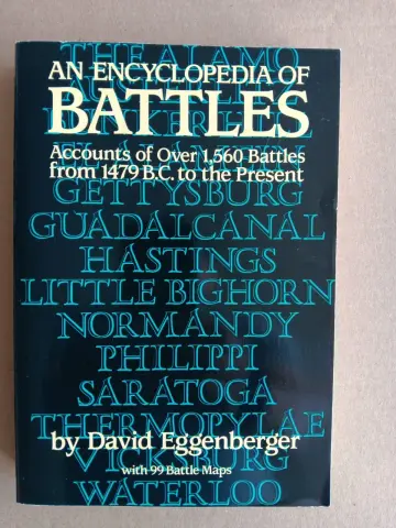 Cover of Encyclopaedia of Battles