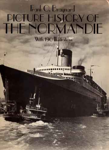 Cover of Picture History of the "Normandie"