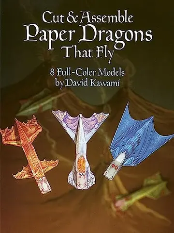 Cover of Cut and Assemble Paper Dragons That Fly