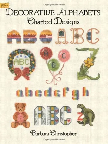 Cover of Decorative Alphabets Charted Designs