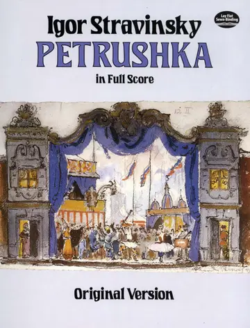 Cover of Petrushka in Full Score