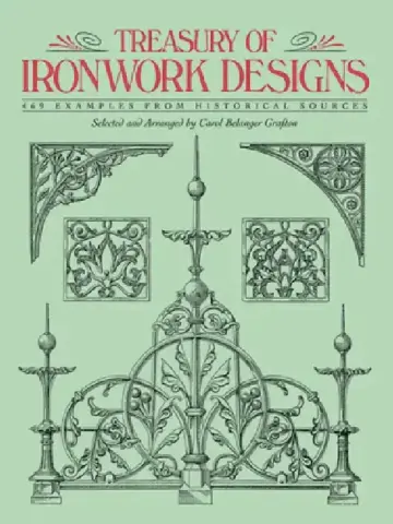 Cover of Treasury of Ironwork Designs
