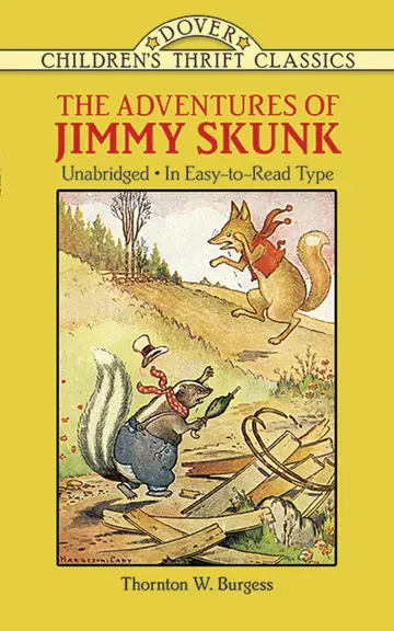 Cover of The Adventures of Jimmy Skunk