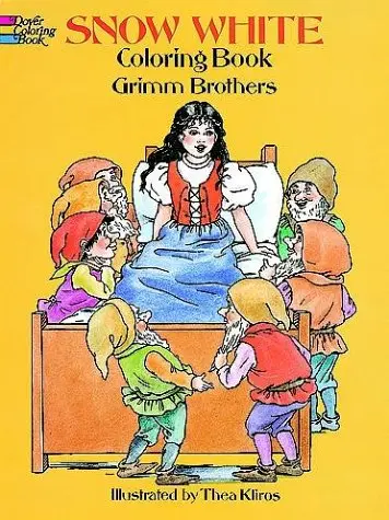 Cover of Snow White Colouring Book