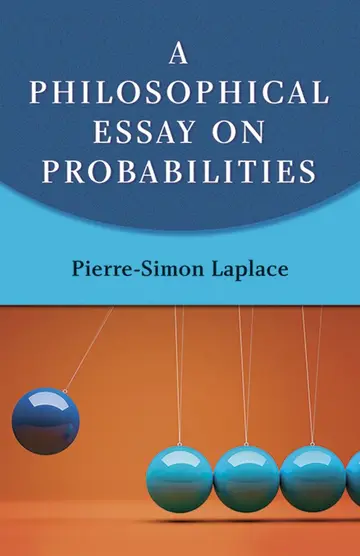 Cover of A Philosophical Essay on Probabilities