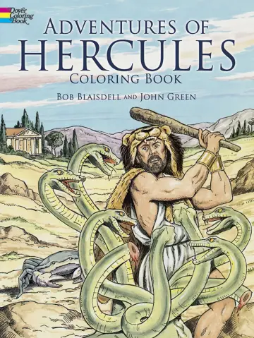 Cover of Adventures of Hercules Coloring Book