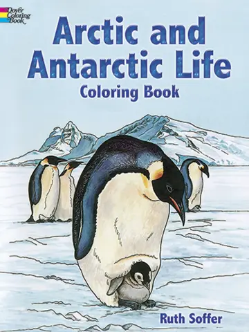 Cover of Arctic and Antarctic Life Coloring Book