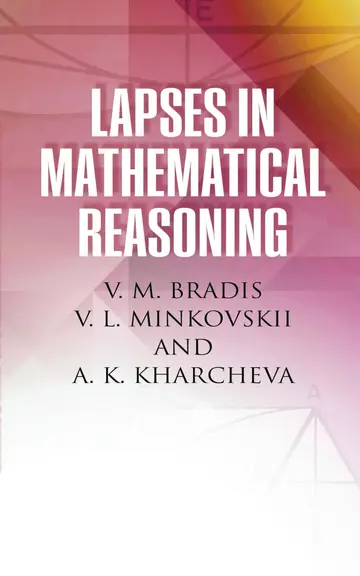 Cover of Lapses in Mathematical Reasoning