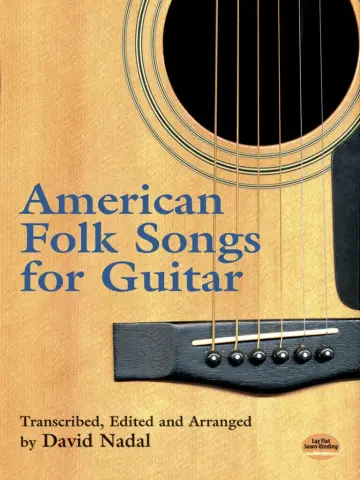 Cover of American Folk Songs for Guitar