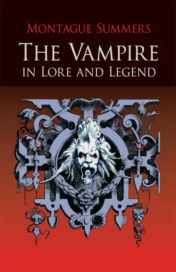Cover of Vampire in Lore and Legend