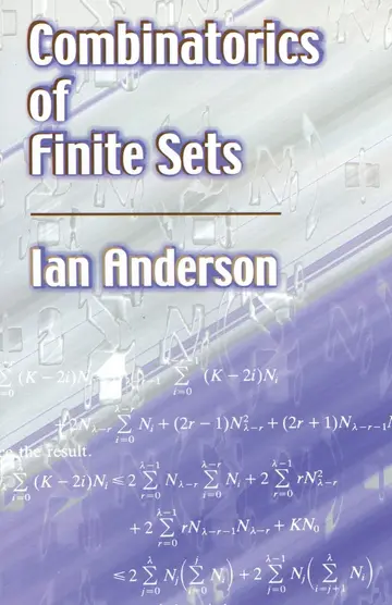 Cover of Combinatorics of Finite Sets