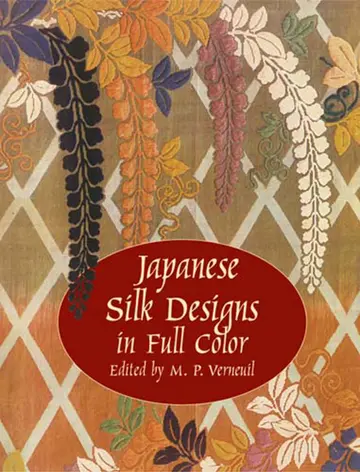 Cover of Japanese Silk Designs in Full Color