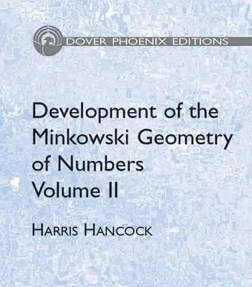 Cover of Development of the Minkowski Geometry of Numbers