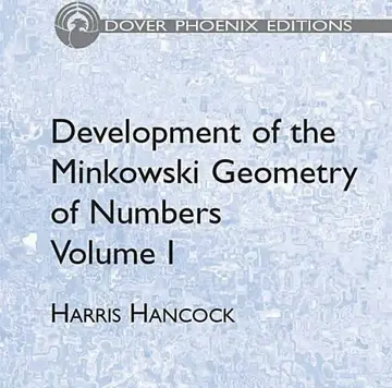 Cover of Development of the Minkowski Geometry of Numbers