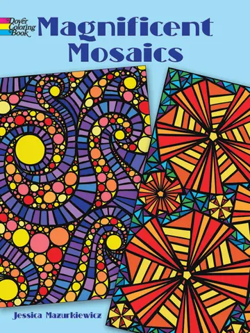 Cover of Magnificent Mosaics Coloring Book