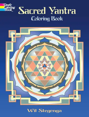 Cover of Sacred Yantra Coloring Book