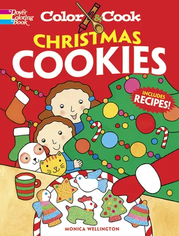 Cover of Color & Cook Christmas Cookies