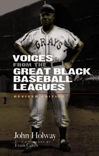 Cover of Voices from the Great Black Baseball Leagues