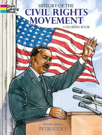 Cover of History of the Civil Rights Movement Coloring Book