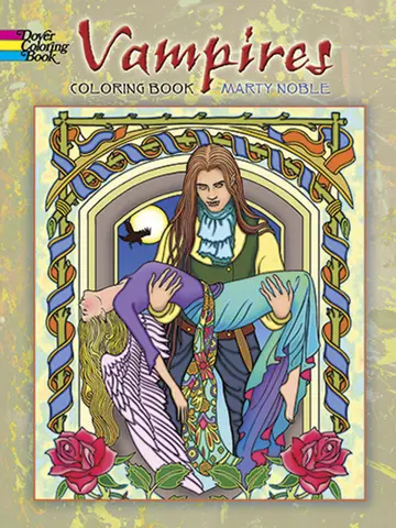 Cover of Vampires Coloring Book