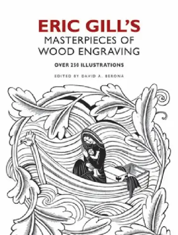 Cover of Eric Gill's Masterpieces of Wood Engraving