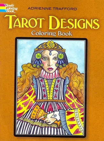 Cover of Tarot Designs Coloring Book