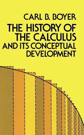 Cover of The History of the Calculus and Its Conceptual Development