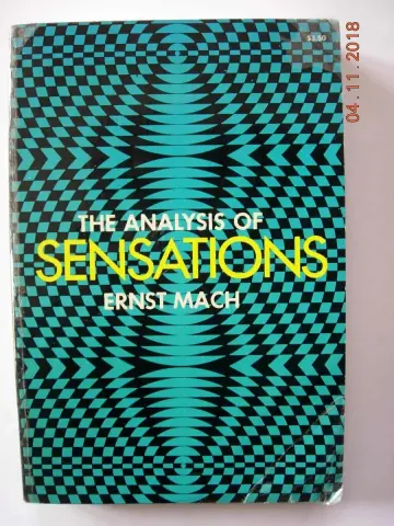 Cover of Analysis of Sensations