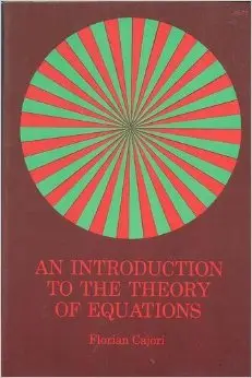Cover of Introduction to the Theory of Equations