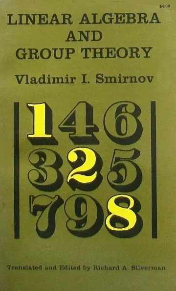Cover of Linear Algebra and Group Theory