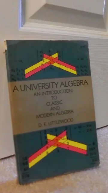 Cover of A University Algebra