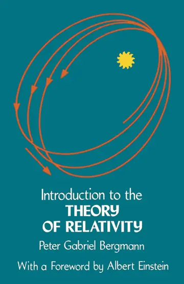 Cover of Introduction to the Theory of Relativity