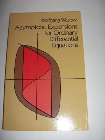 Cover of Asymptotic Expansions for Ordinary Differential Equations