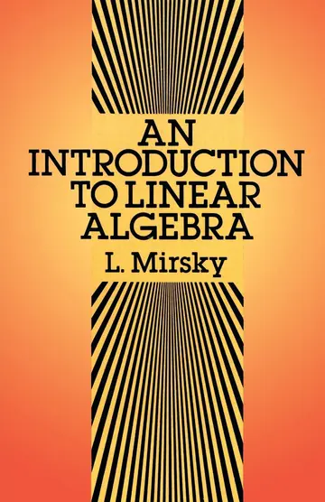 Cover of An Introduction to Linear Algebra