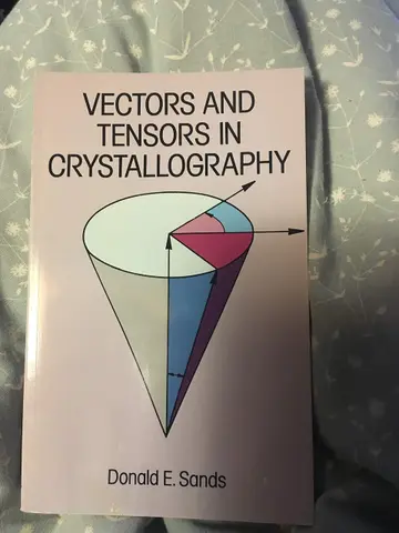 Cover of Vectors and Tensors in Crystallography