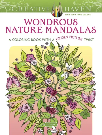 Cover of Creative Haven Wondrous Nature Mandalas