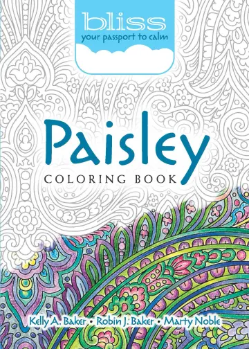 Cover of Paisley Coloring Book