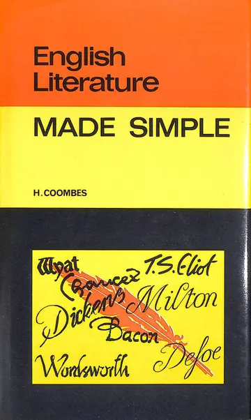 Cover of English Literature