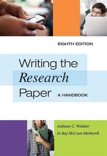 Cover of Writing the Research Paper