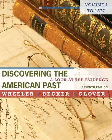 Cover of Discovering the American Past