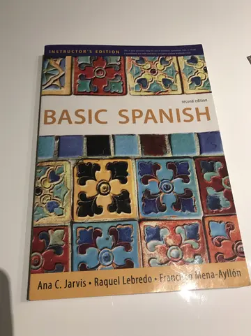 Cover of Basic Spanish