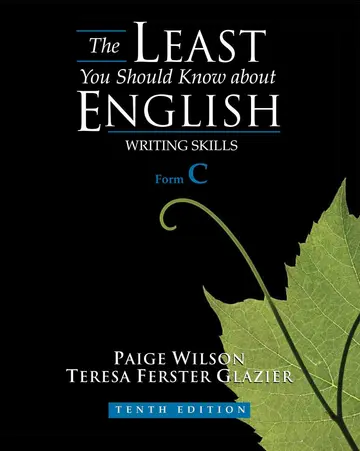 Cover of The Least You Should Know About English