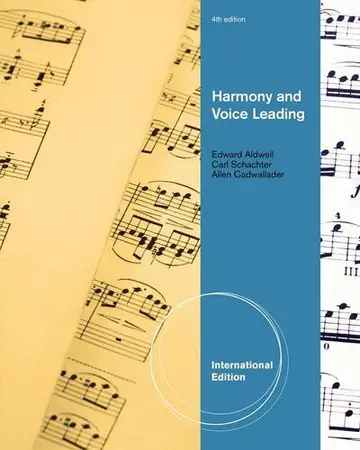 Cover of Harmony and Voice Leading, International Edition