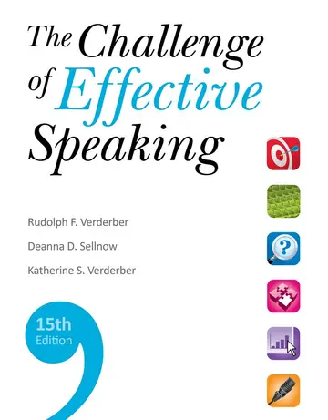 Cover of The Challenge of Effective Speaking